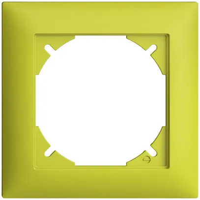 Telaio di copertura EDIZIOdue 1×1 lemon 