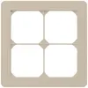 Telaio di copertura INC kallysto.trend 2×2 beige 154×154mm 