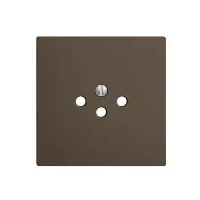 Plaque frontale EDIZIOdue T12 coffee pour prise 