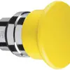 Tête pour contact poussoir Schneider Electric pour bouton-champignon jaune 