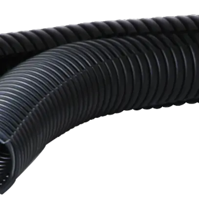 Tuyau matière synthétique Duplex 23mm noir 