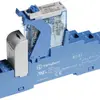 REG-Koppelrelais Finder 4C.P1, 1W 16A AgNi, 12VDC, Push-In-Klemmen 