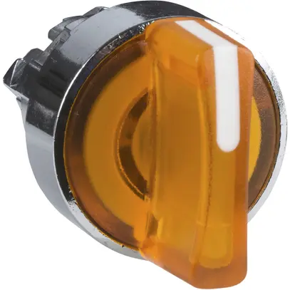 Manette rotative lumineuse Schneider Electric jaune 