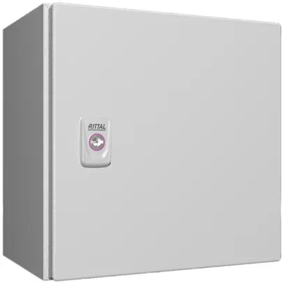 Armoire compacte Rittal AX, 1 porte, IP66, 300×300×210mm, tôle d'acier 