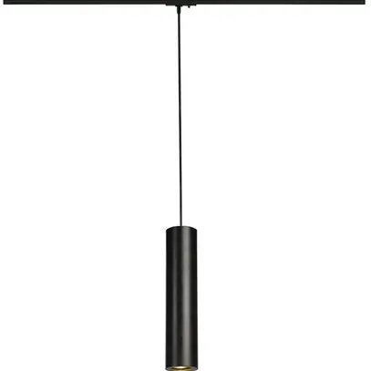 Luminaire suspendu ENOLA_B GU10 50W avec adaptateur 1-phase IP20 noir mat 