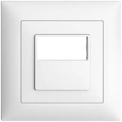 Kit frontal EDIZIOdue FMI p.détecteur de mouvement pirios 180 R eco plus, blanc 