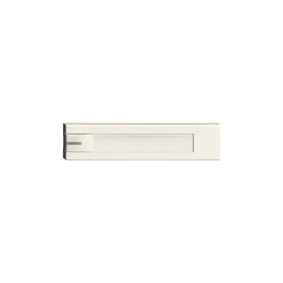Tasto 1/4 KNX/elettronic.c. LED+cart. EDIZIOdue comando 1×bianco 