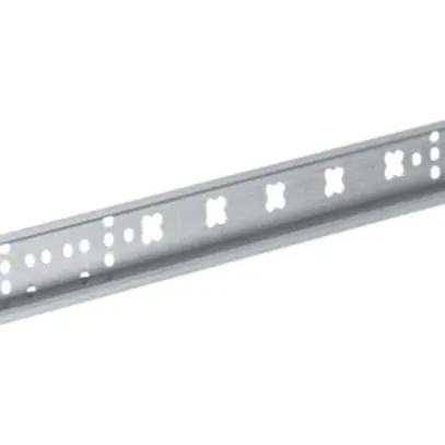 Rail DIN Hager univers N 3 travées 35×15×1.5mm 