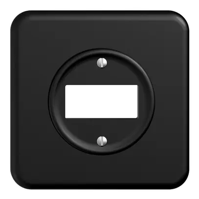 Set frontale STANDARDdue QMI per rilevatore di movimento pirios 180 R eco, nero 