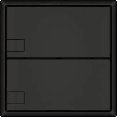 Pulsante universale EDIZIO.liv UNI SNAPFIX® s.LED 2× com.1T ne 