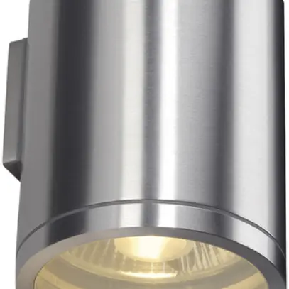 Wandleuchte ROX WALL OUT QPAR11 50W IP44 alu gebürstet 