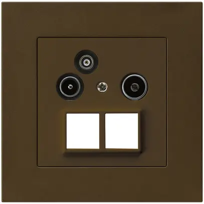 Presa antenna INC R/TV/dati kallysto.pro HMS 2GHz 19db marrone 