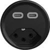Steckdose USB 2×Typ C + Typ 13 Feller STANDARDdue Q 230V 3000mA schwarz 