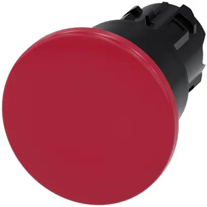 Poussoir Siemens SIRIUS ACT déverrouillage en tirant Ø40mm rouge plastique 