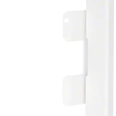 Cache paroi tehalit BRS 100210, blanc trafic 