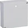 Scatola di derivazione AP Woertz vuota 160×160×62mm grigio chiaro 