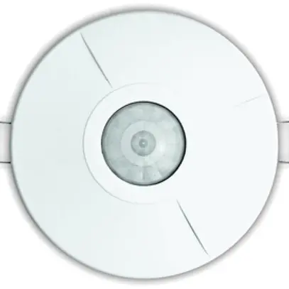 Détecteur de présence INC BasicLINE ABB, 360°, blanc 