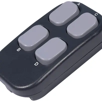 Trasmettitore portatile ALADIN Mini II EnOcean 4-can antracite/grigio chiaro 