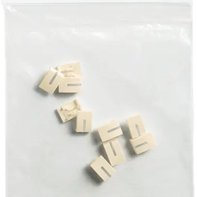 Module latéral 10pcs EDIZIOdue crema, avec LED 