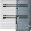 Quadro di distribuzione AP Hager vega 2 file 18UM porta IP40 400×475×146mm 