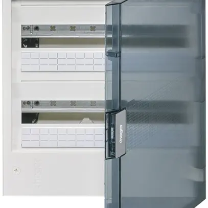 Coffret de distribution AP Hager vega 2 rangées 18UM porte IP40 400×475×146mm 