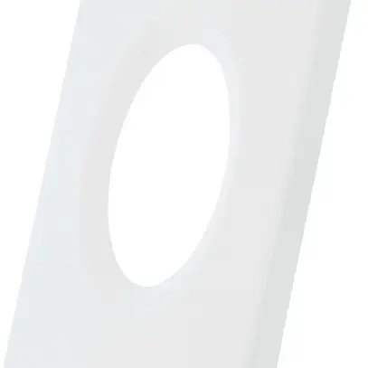 Anello decorativo DOTLUX per MULTISCREW quadrato bianco opaco 