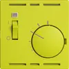 UP-Raumthermostat EDIZIOdue lemon mit Schalter 