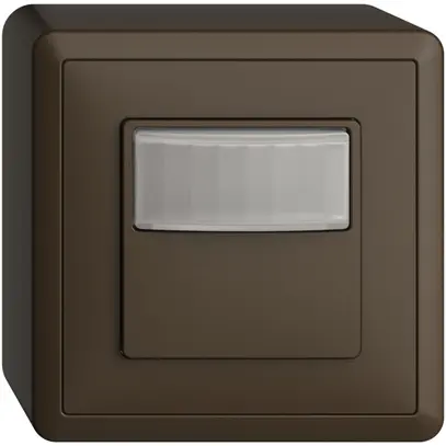 Détecteur de mouvement AP EDIZIOdue FX pirios 180 R eco plus 1 canal, coffee 