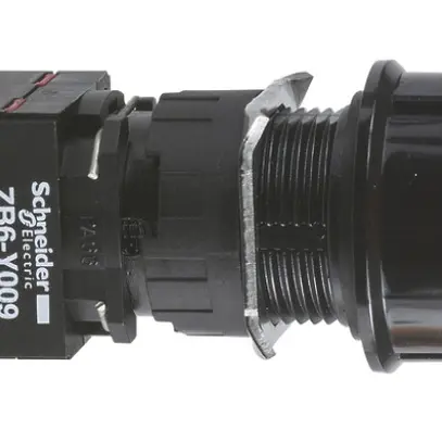 Bouton arrêt d'urgence INC Schneider Electric 2O +1F rouge 