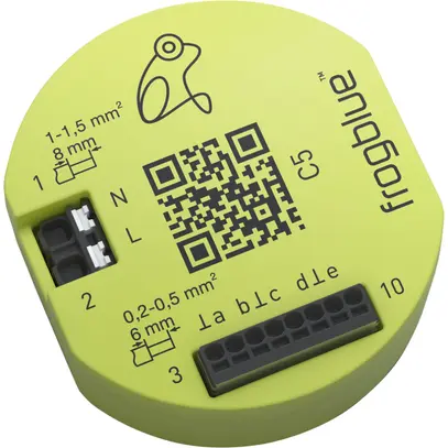 Entrée binaire RF INC frogblue frogContact5, 5-canal max. 30VAC/50VDC 