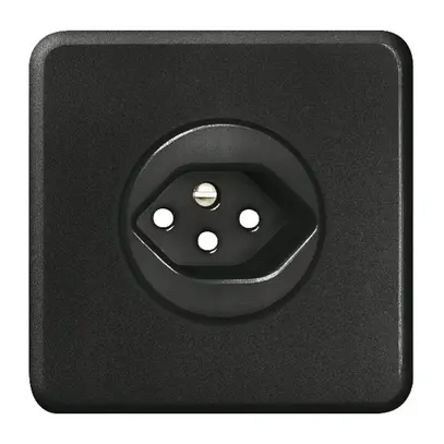 Kit frontale FH per presa T13 nero 