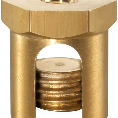 Vis de terre Bettermann 35mm² avec filet M6, laiton 