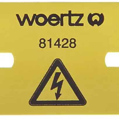 Couvre-bornes Woertz pour 5 bornes 2.5mm² 