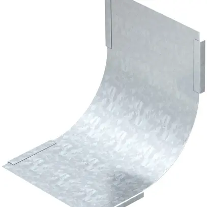 Deckel Bettermann zu Innenbogen vertikal 90° 100mm bandverzinkt 