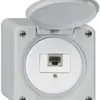 Scatola di raccordo AP robusto IP55 grigio 1×RJ45/s 
