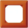Telaio di copertura INC kallysto.line 1×1 arancione 92×92mm 