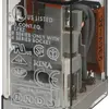 Relè a spina miniatura Finder 55 230VAC 4W AgNi tasto prova/indicatore 