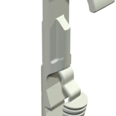 Bride enfichable Bettermann double Ø4…12mm gris 