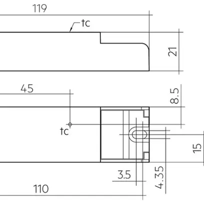 Module radio Tridonic basicDIM Wireless SR 