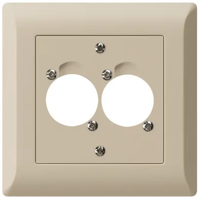 UP-Montageset für 2 XLR kallysto.line beige 