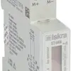 Contatore di energia digitale AMD ISKRA 1 fase MID 40A bidirezionale M-Bus IR 