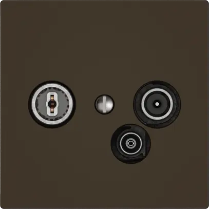 Prise antenne TV-R-données EDIZIO.liv SNAPFIX® 15dB br 