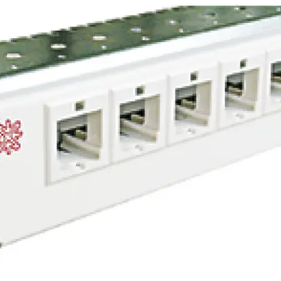 Pannello di distribuzione 19" ITT RJ45 1UA 16 prese 