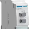 Interrupteur horaire multifonction numérique Hager EGN100 avec Bluetooth 1canal 