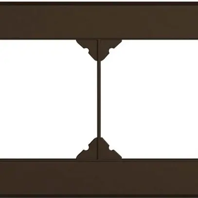 Intestazione INC EDIZIO.liv SNAPFIX® 1×4 p.combinazioni a libera scelta marrone 