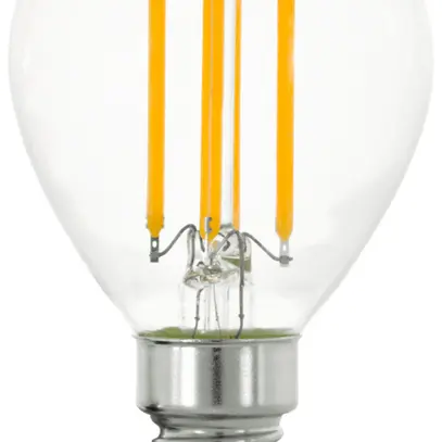 Lampe LED Eglo E14 2.2W 470lm 3000K 45×85mm P45 clair 360° 