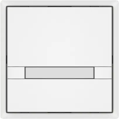 Poussoir KNX RGB EDIZIO.liv SNAPFIX® capteur temp.s.LED étiqu.1× comm.2T bc 