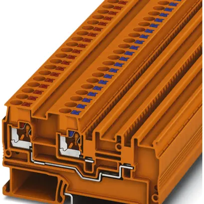 Morseto a funzioni 0.2…4mm² 2L Push-In arancione 