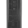 Ventilateur colonne Armin Schmid Pisa 468m³/h 50W 220×735×220mm noir 