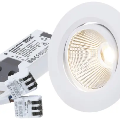 Spot LED INS AXO 10.5W 230V 960lm 930 foro Ø80mm bianco 38° 
